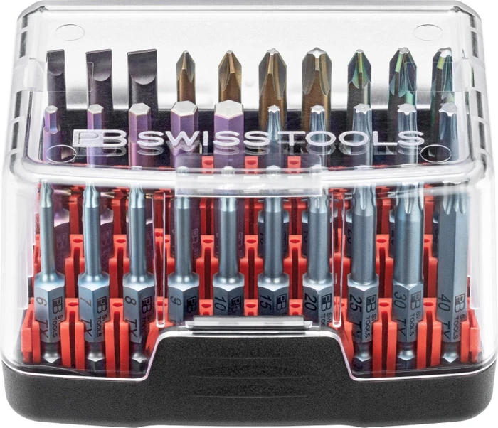 PB Swiss Tools PB E6.790 BB Bitset inkl. Werkzeugbox, 30-tlg.