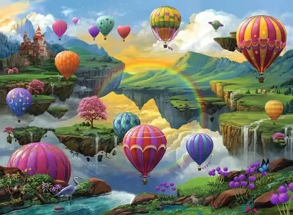Ravensburger Puzzle Tal der Luftballons