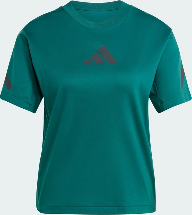 adidas Z.N.E. T-Shirt kurzarm collegiate green (Damen)