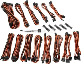 BitFenix Alchemy 2.0 CMR-Series Kabel Kit für Netzteile, schwarz/orange (BFX-ALC-CMRKO-RP)