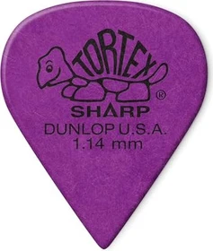 Dunlop Tortex Sharp Pick, 1.14mm, 12-Pack