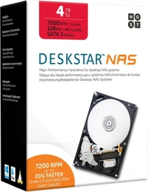 HGST Deskstar NAS 4TB, 24/7, 512e / 3.5" / SATA 6Gb/s
