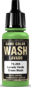 Vallejo Game Color rev.1 Wash green, 17ml