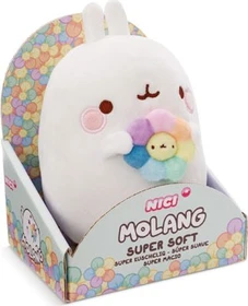 Nici Molang mit Regenbogenblume in Geschenkverpackung 16cm