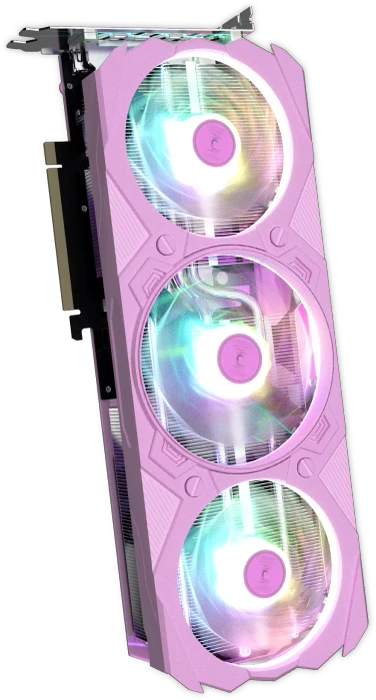 KFA2 GeForce RTX 4070 EX Gamer Pink (1-Click OC), 12GB GDDR6X, HDMI, 3x DP