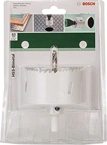 Bosch DIY HSS Bimetall Lochsäge, 83mm, 1 Stück