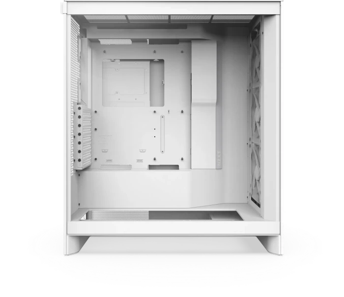 NZXT H7 Flow [2024] Matte White, Glasfenster