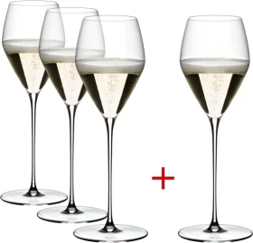 Riedel Veloce Champagnerglas, 4 Stück