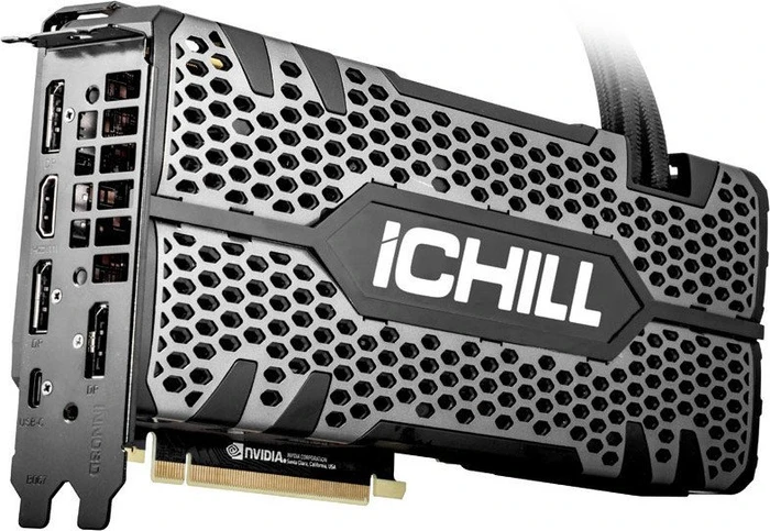 INNO3D GeForce RTX 2080 iCHILL Black, 8GB GDDR6, HDMI, USB-C, 3x DP