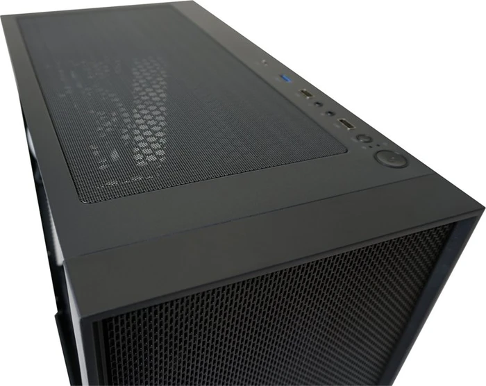 LC-Power Gaming 802B Black_Wanderer_X, schwarz, Glasfenster