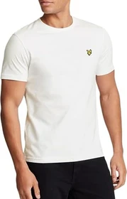 Lyle & Scott Plain T-Shirt kurzarm weiß (Herren)