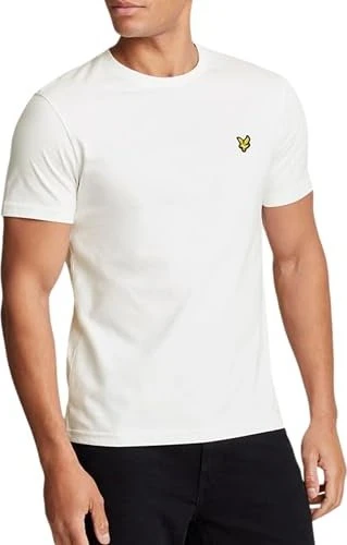 Lyle & Scott Plain T-Shirt kurzarm weiß (Herren)