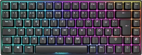 Sharkoon Skiller SGK50 S3, schwarz, LEDs RGB, hot-swap, Gateron YELLOW, USB, DE