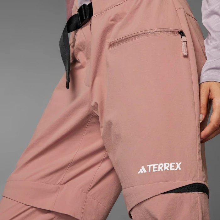 adidas Utilitas Hiking Zip-Off Hose lang warm clay (Damen)