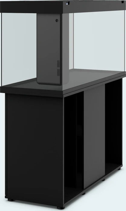 Juwel Rio 350 LED Aquarium-Set mit Unterschrank, schwarz/schwarz, 350l