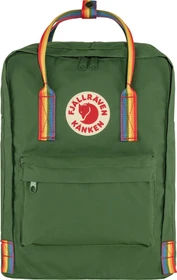 Fjällräven Kanken Rainbow spruce green/rainbow pattern