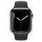 Apple Watch Series 7 (GPS + Cellular) 45mm Edelstahl graphit mit Sportarmband Mitternacht Vorschaubild