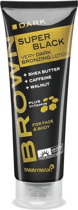 TannyMaxx Brown Super Black Very Dark Bronzing Lotion, 125ml