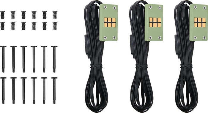 Thermaltake CT120 EX ARGB Sync Matcha Green, grün/weiß, 120mm, 3er-Pack