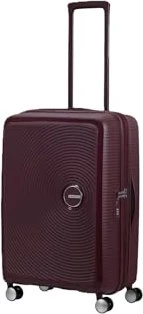 American Tourister Soundbox Spinner erweiterbar M wild cherry