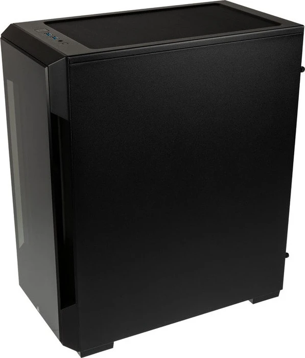 Corsair iCue 220T RGB, schwarz, Glasfenster
