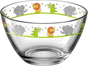 Leonardo Bambini Kinderschale 400ml löwe, elefant, krokodil
