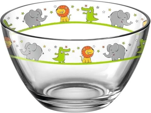 Leonardo Bambini Kinderschale 400ml löwe, elefant, krokodil
