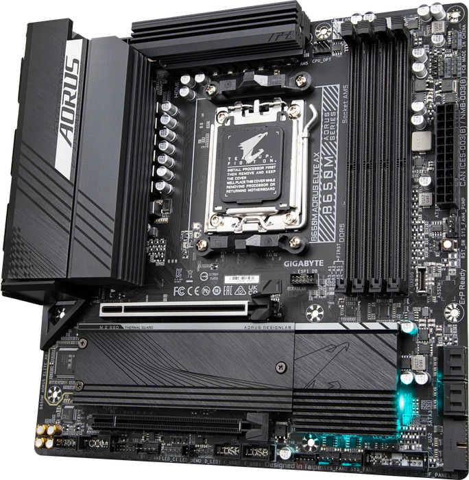 GIGABYTE B650M AORUS Elite AX (Rev. 1.0) (AMD AM5)