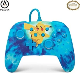 PowerA Enhanced Wired Controller Tie Dye Pikachu (Switch)