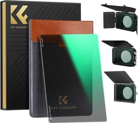 K&F Concept Nano-X ND4 Filter 4x5.65" Matte Box System