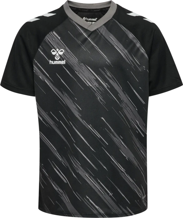hummel Match Triumph Trikot kurzarm black/steel grey (Junior)