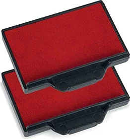 trodat 6/56 Ersatz-Stempelkissen, rot, 2er-Pack