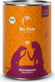 Herrmann's Manufaktur Bio-Pute mit Reis und Gemüse, 2.40kg (6x 400g)