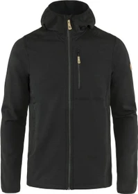 Fjällräven Keb Fleece Hoodie Jacke schwarz (Herren)