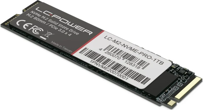 LC-Power Phenom Pro Serie SSD 1TB, M.2 2280 / M-Key / PCIe 3.0 x4
