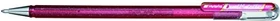 Pentel K110 Dual Metallic Gelroller (Mine) pink