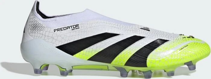 adidas Predator Elite Laceless AG cloud white/core black/lucid lemon (Junior)