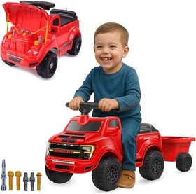 Jamara Shelby Ford F-150 Raptor mit Anhänger rot