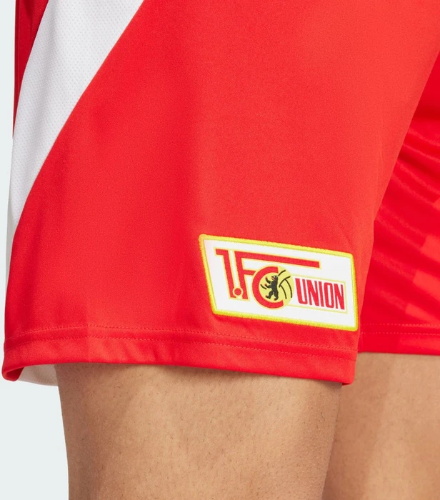 adidas 1. FC Union Berlin 2024/2025 Heimshorts vivid red/white (Herren)