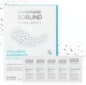 Annemarie Börlind Hyaluron Augenpads mit Sofort-Effekt, 12 Stück