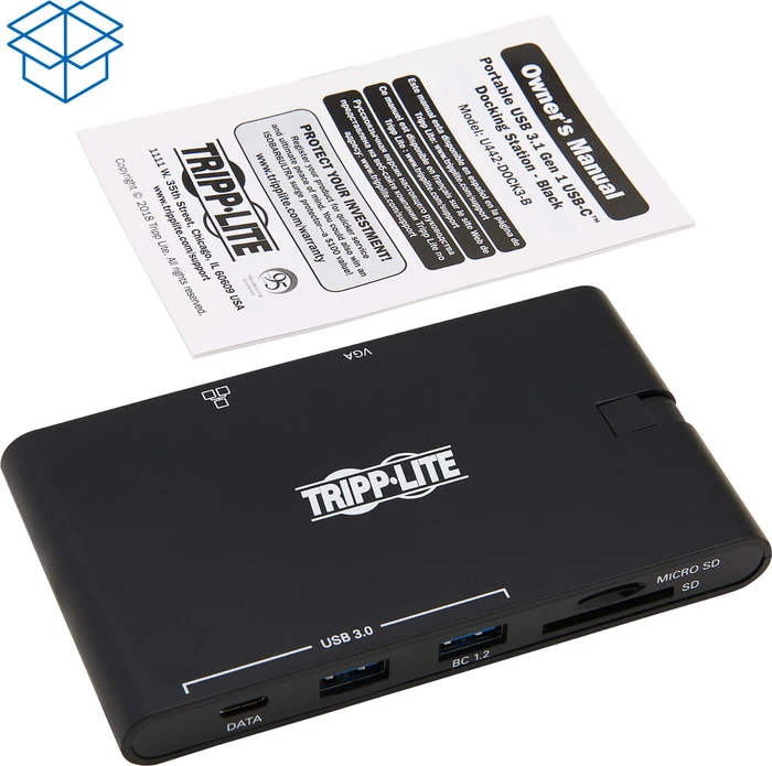 Tripp Lite USB-C, Multiport Adapter, USB-C 3.0 [Stecker]