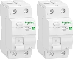 Schneider Electric Fehlerstrom-Schutzschalter Resi9 2P 40A 30mA Typ A