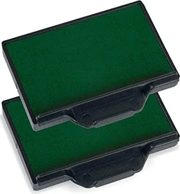 trodat 6/56 Ersatz-Stempelkissen, grün, 2er-Pack