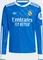 adidas Real Madrid 2025/2026 Ausweichtrikot langarm (Junior) Vorschaubild