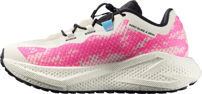 Salomon Aero Glide 4 GRVL vanilla ice/knockout pink/black (Damen)