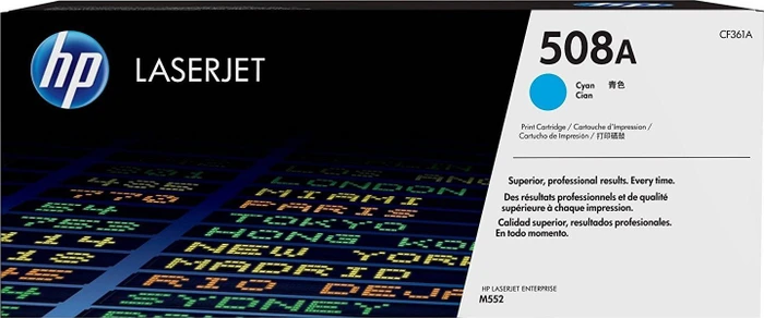HP Toner 508A cyan