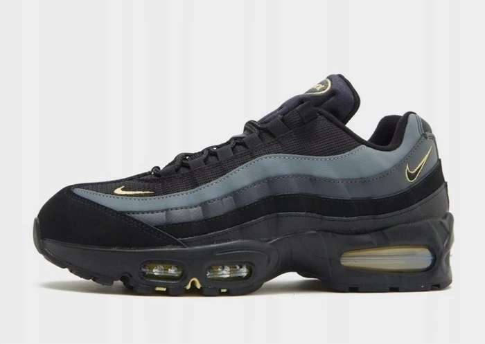 Nike Air Max 95 black/buff gold/anthracite (Herren)
