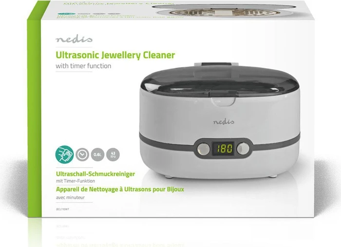 Nedis JECL110WT Ultraschallreiniger