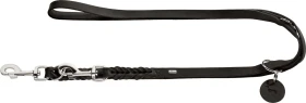 Hunter Verstellbare Führleine Solid Education, 18/250, 2.5m, schwarz