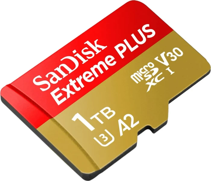 SanDisk Extreme PLUS R200/W140 1TB Kit, UHS-I U3, A2, Class 10